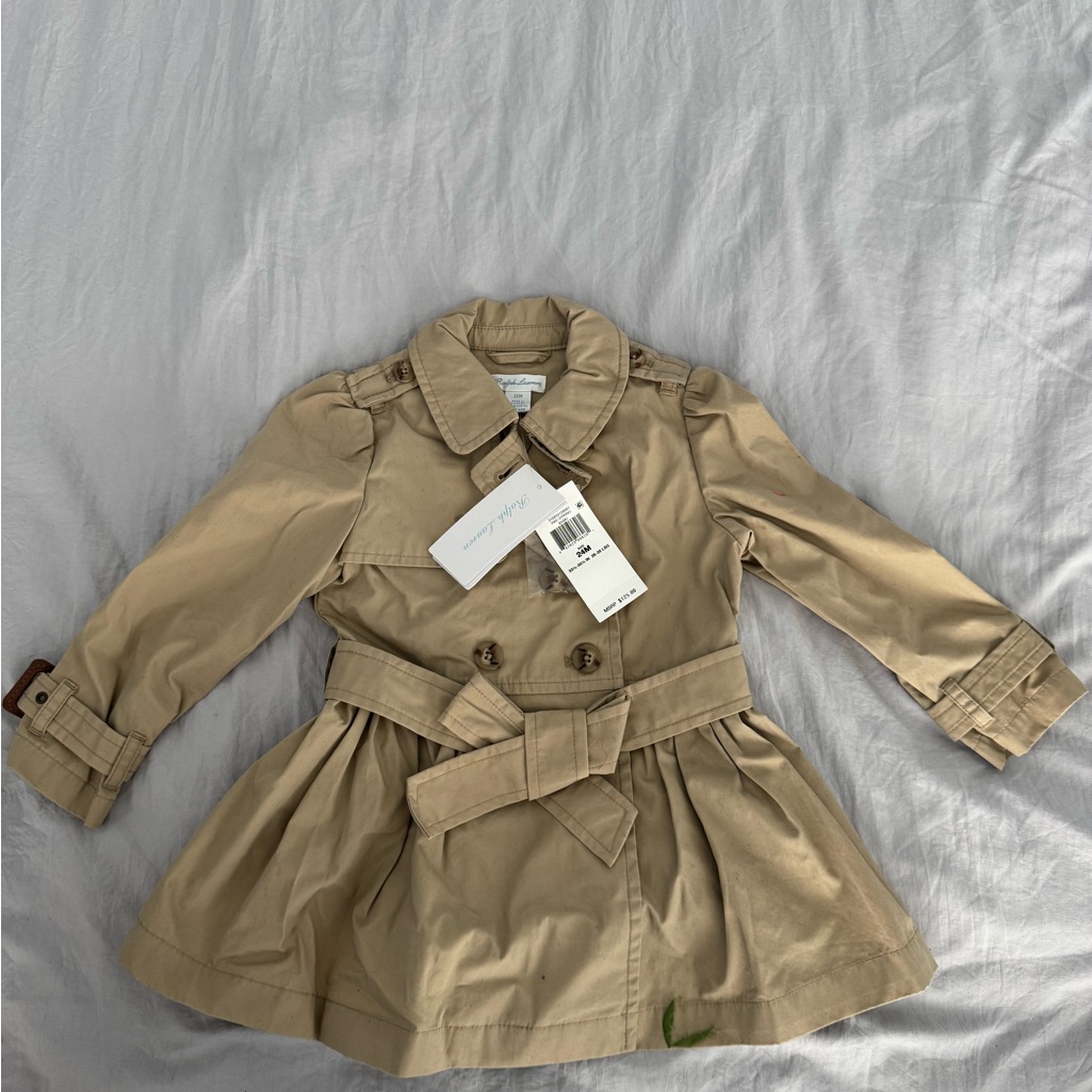Ralph Lauren Girl’s Tan Trench Coat